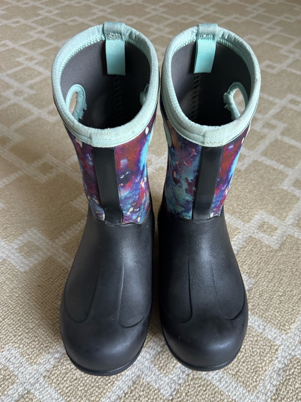 BOGS Neo-Classic Waterproof Insulated Winter Snow Boots Galaxy Kids Size 2 - Picture 9 of 12